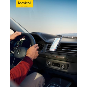 Lamicall Car Vent Phone Mount - Secure and Compact Holder