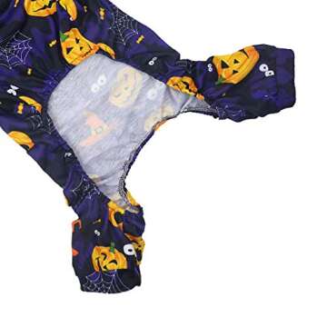 Lamphyface Halloween Dog Pajamas Clothes Pet Costume Apparel Coat Jumpsuit