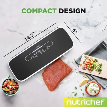 NutriChef Automatic Vacuum Sealer for Food Preservation