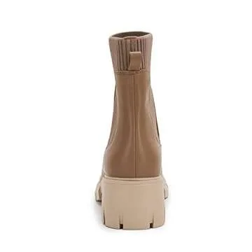 Stylish Coutgo Women’s Chelsea Platform Ankle Boots