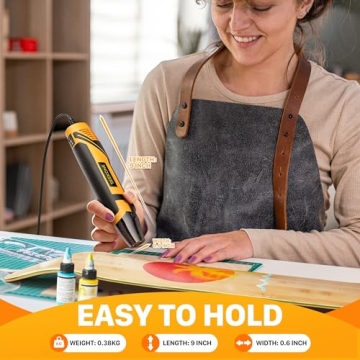 SEEKONE Mini Heat Gun 350W for Crafting & DIY Projects