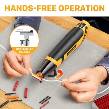 SEEKONE Mini Heat Gun 350W for Crafting & DIY Projects