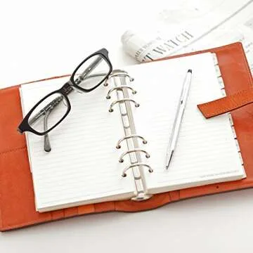 SOTOGO 100 Pieces Book Loose Leaf Binder Ring Keychain Key Rings,Including 0.8 Inch 1Inch 1.2 Inch 1.8Inch Four Size