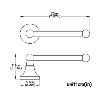 Flybath Antique Brass Toilet Paper Holder Easy to Install