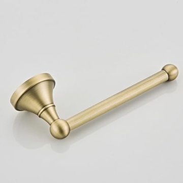 Flybath Antique Brass Toilet Paper Holder Easy to Install
