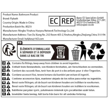 Flybath Antique Brass Toilet Paper Holder Easy to Install