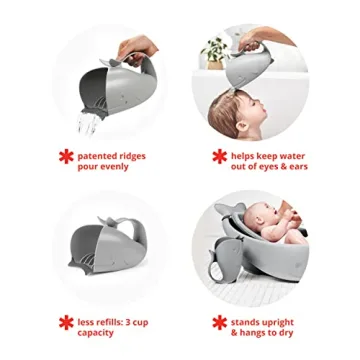 Skip Hop Moby Baby Bath Rinse Cup - Tear-free Fun