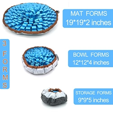 NEECONG Dog Snuffle Mat for Healthy Eating and Fun