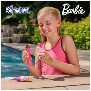 SwimWays Barbie Dive Characters 3-Pack: Fun Swimming Pool Toys for Kids