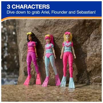 SwimWays Barbie Dive Characters – Fun Pool Toys for Kids