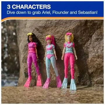 SwimWays Barbie Dive Characters – Fun Pool Toys for Kids