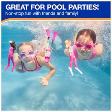 SwimWays Barbie Dive Characters – Fun Pool Toys for Kids