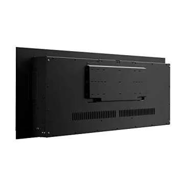 Stylish 60" Electric Wall-Mounted Fireplace for Home