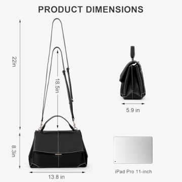 Luxury HICARRY Vegan Leather Handbag for Stylish Women