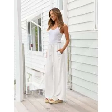 Stylish LILLUSORY Wide Leg Pants for Summer Fashion