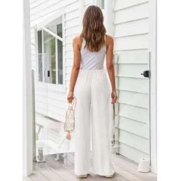 Stylish LILLUSORY Wide Leg Pants for Summer Fashion