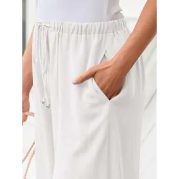 Stylish LILLUSORY Wide Leg Pants for Summer Fashion