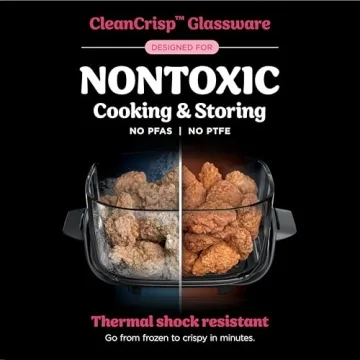 Ninja Crispi 4-in-1 Air Fryer Cooking System - Portable and Versatile