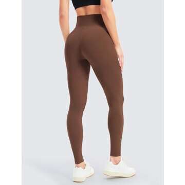 BONVIGOR Women's Maternity Leggings Over The Belly Bump for Active Moms