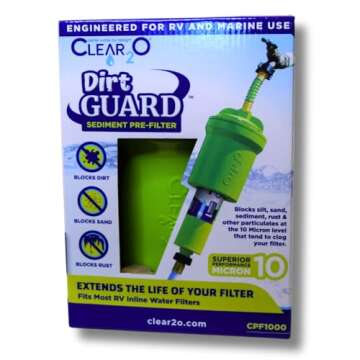 CLEAR2O® DIRTGUARD™ SEDIMENT PRE-FILTER CPF1000 - RV Water Filter - 10 Micron