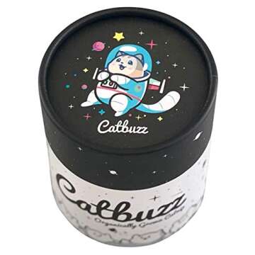 Catbuzz Premium Organically Grown Catnip - Eco-Friendly Cat Treats from Family Farmers