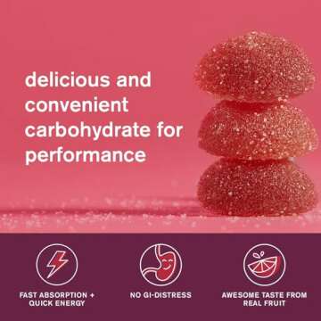 Skratch Labs Energy Chews | Energy Gummies for Running, Cycling, and Sports Preformance | Energy Gel...