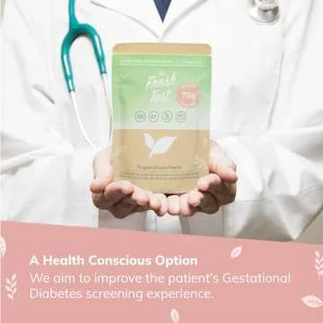 The Fresh Test, 75-gram Powder Drink Mix | Additive-Free, Non-GMO, Organic Ingredients | Mint Lemonade