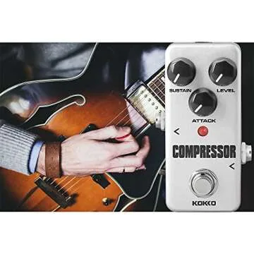 KOKKO Compressor Guitar Pedal - Fully Analog Mini Effect Processor