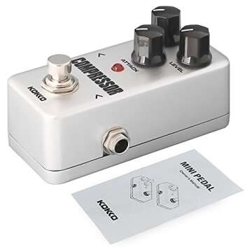 KOKKO Compressor Guitar Pedal - Fully Analog Mini Effect Processor