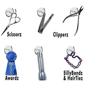 CraZy TACKz: 2-in-1 Hook Push Pin for Home & Office