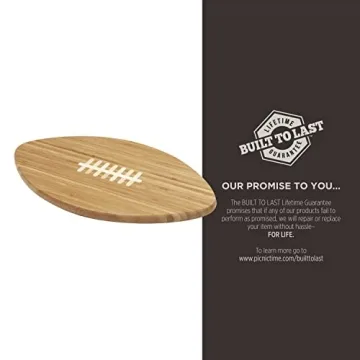 Los Angeles Rams Bamboo Football Cutting Board Team Pride