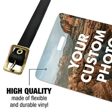 Custom Personalized Luggage Tag Set for Unique Travel