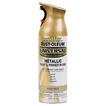 Rust-Oleum All Surface Metallic Spray Paint in Pure Gold