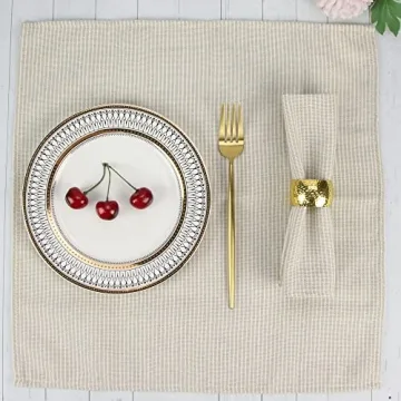 Elegant INFEI Cloth Napkins Set - Perfect for Events
