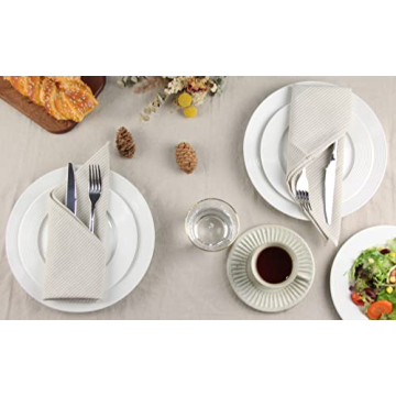 Elegant INFEI Cloth Napkins Set - Perfect for Events