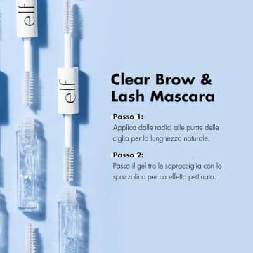 e.l.f. Clear Brow Lash Mascara - Dual Ended for Brows & Lashes