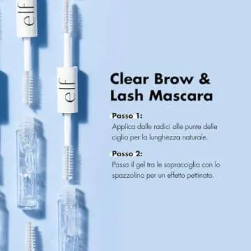 e.l.f. Clear Brow Lash Mascara - Dual Ended for Brows & Lashes