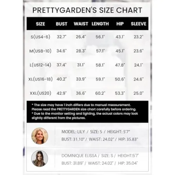PRETTYGARDEN Women's Mock Neck Jumpsuit for Every Occasion