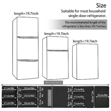 Space-Saving Mini Fridge Organizer for Dorms and Offices