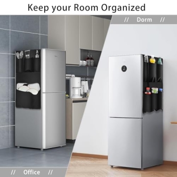 Space-Saving Mini Fridge Organizer for Dorms and Offices