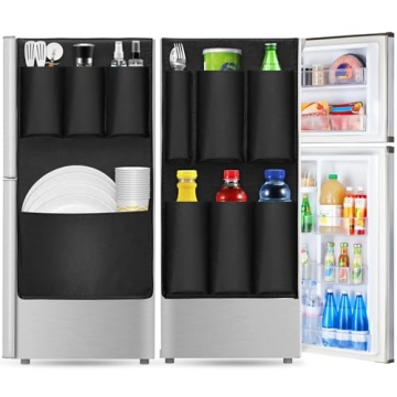 Space-Saving Mini Fridge Organizer for Dorms and Offices