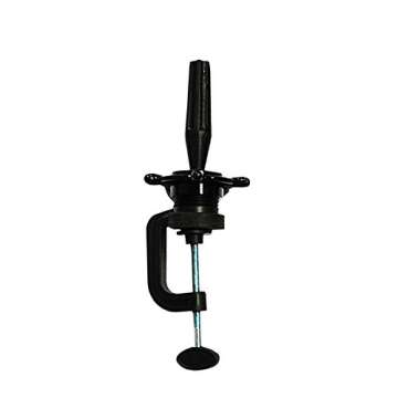 Celebrity Cosmetology Mannequin Head Standard Holding Clamp/Stand for Seamless Styling - Adjustable ...