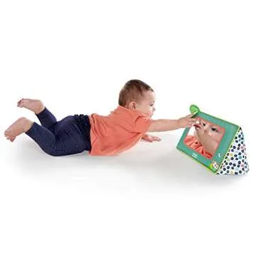 Bright Starts Safari Mirror for Babies Tummy Time Fun