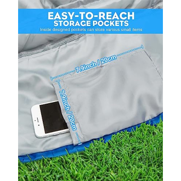 Rantizon Lightweight Waterproof Sleeping Bag for Camping