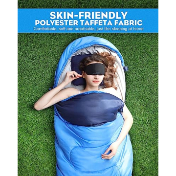 Rantizon Lightweight Waterproof Sleeping Bag for Camping