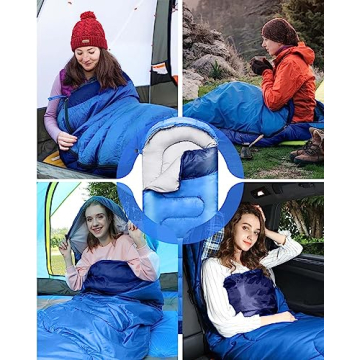 Rantizon Lightweight Waterproof Sleeping Bag for Camping