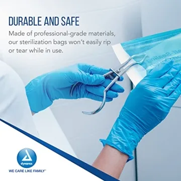 Dynarex Sterilization Pouches - Self-Sealing Autoclave Bags