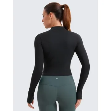 Stylish CRZ YOGA Women's Butterluxe Workout Jacket