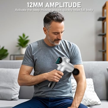 RAEMAO Massage Gun for Deep Tissue Relief and Recovery