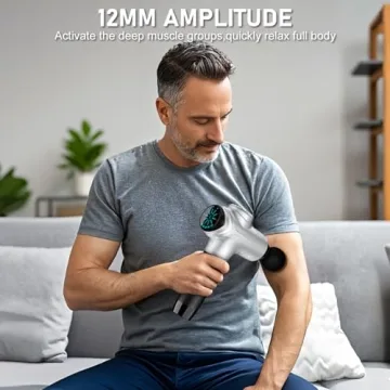 RAEMAO Massage Gun for Deep Tissue Relief and Recovery